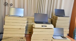 Le lot des ordinateurs offert