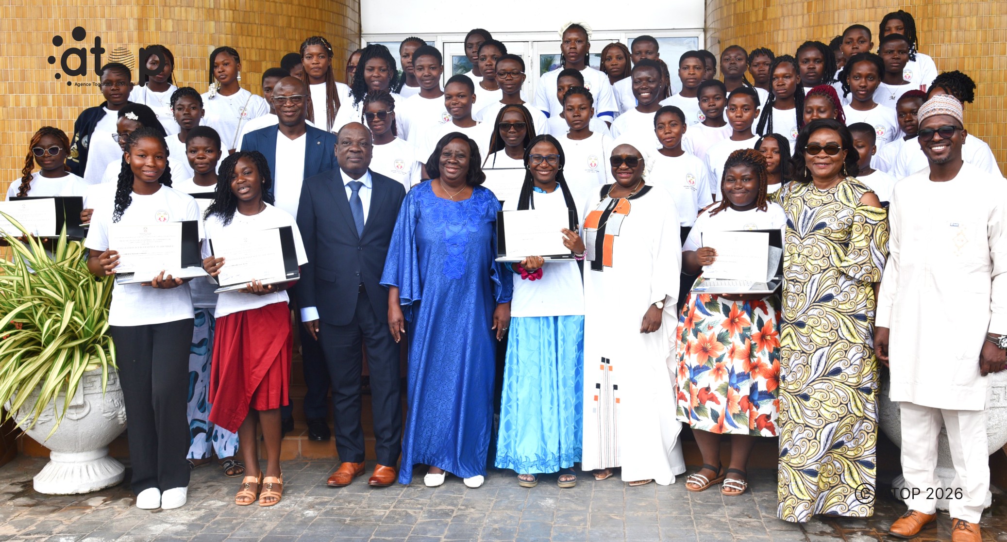 Officiels et laureates