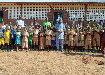 Tandjouaré/Rentrée scolaire verte : 60 plants mis en terre à l’EPP Molbagou/B