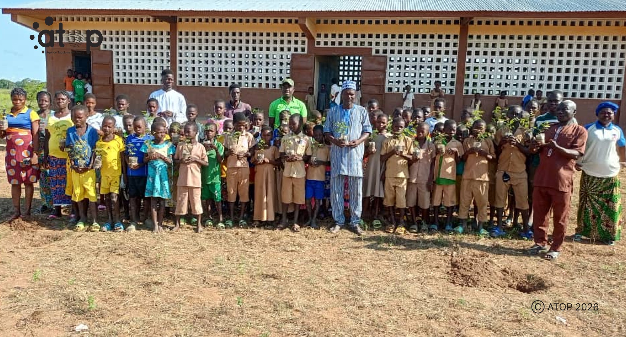 Tandjouaré/Rentrée scolaire verte : 60 plants mis en terre à l’EPP Molbagou/B 1 Oliver 1 16