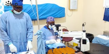 Kpélé/ Opération chirurgicale de la cataracte : Une cinquantaine de patients retrouvent la vue