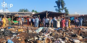 kloto/incendie du marché de Kpalimé : Des parlementaires apportent le soutien du Président du Conseil aux victimes