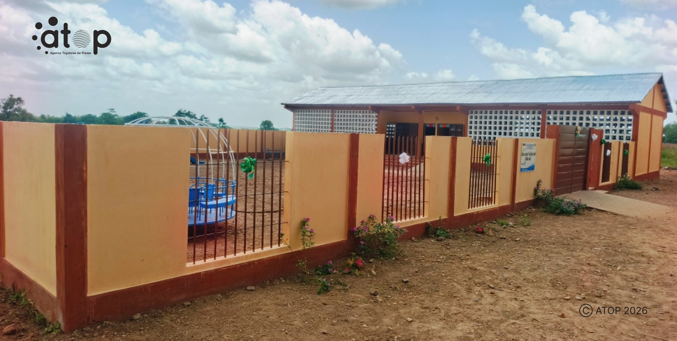 16 Le Jardin denfant de Kinakpateou inaugure