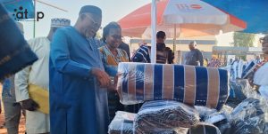 Savanes : La 4e édition du Forum CJES en régions prend fin à Dapaong 2 17 Visite des stands dexposition