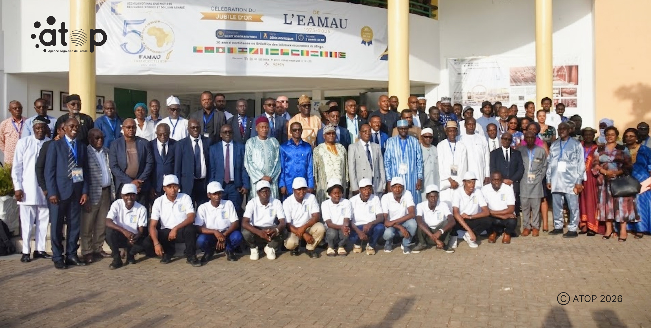 Officiels invites et etudiants