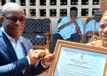 Amou/Chefferie traditionnelle : M. Ogoubida Komlanvi officiellement reconnu chef de village de Gnamassilé 3 Amou/Chefferie traditionnelle : M. Ogoubida Komlanvi officiellement reconnu chef de village de Gnamassilé