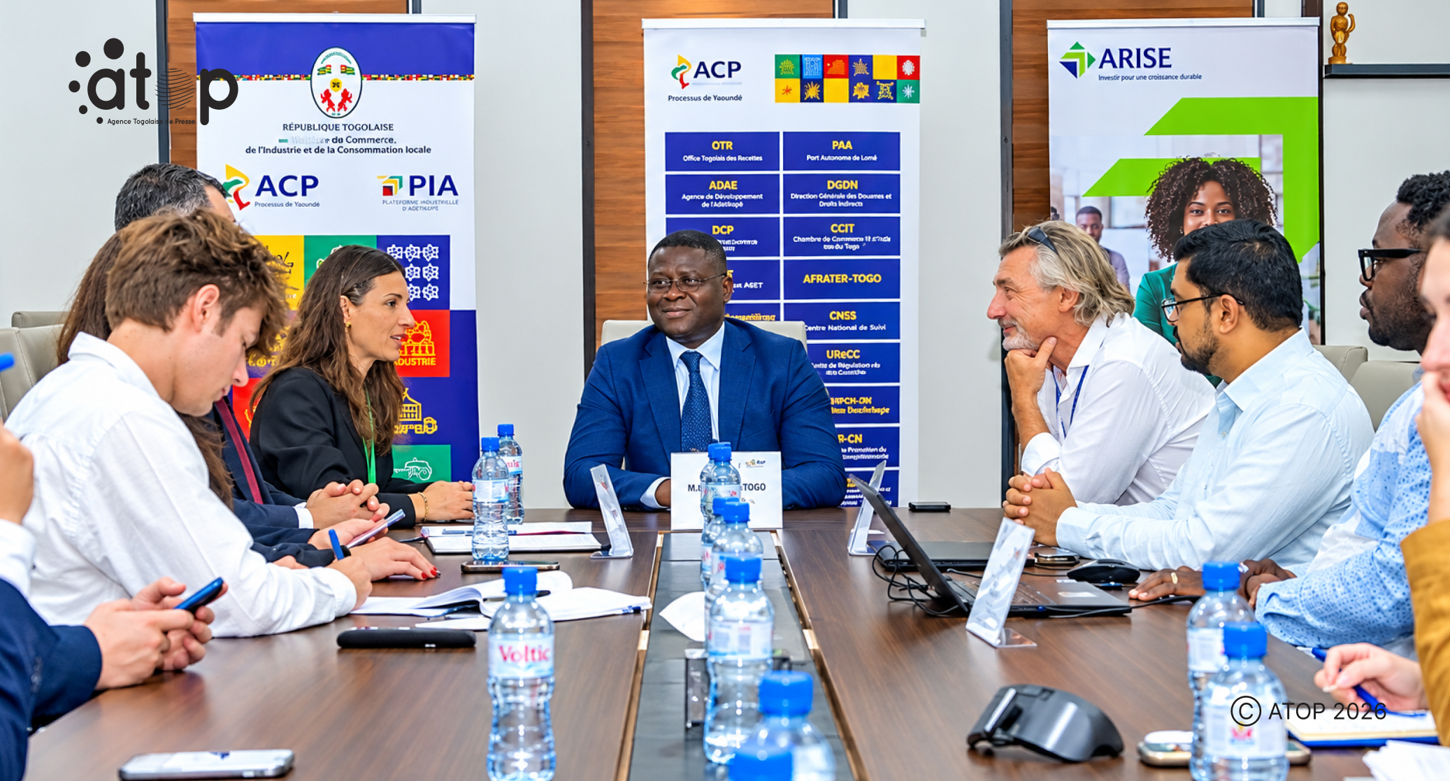 Coopération Togo Russie: Des entrepreneurs russes découvrent les potentialités de la PIA, de l'AIGE et du port autonome de Lomé 1 Oliver 5