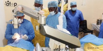 Santé oculaire : 407 opérations gratuites de la cataracte réalisées à Lomé
