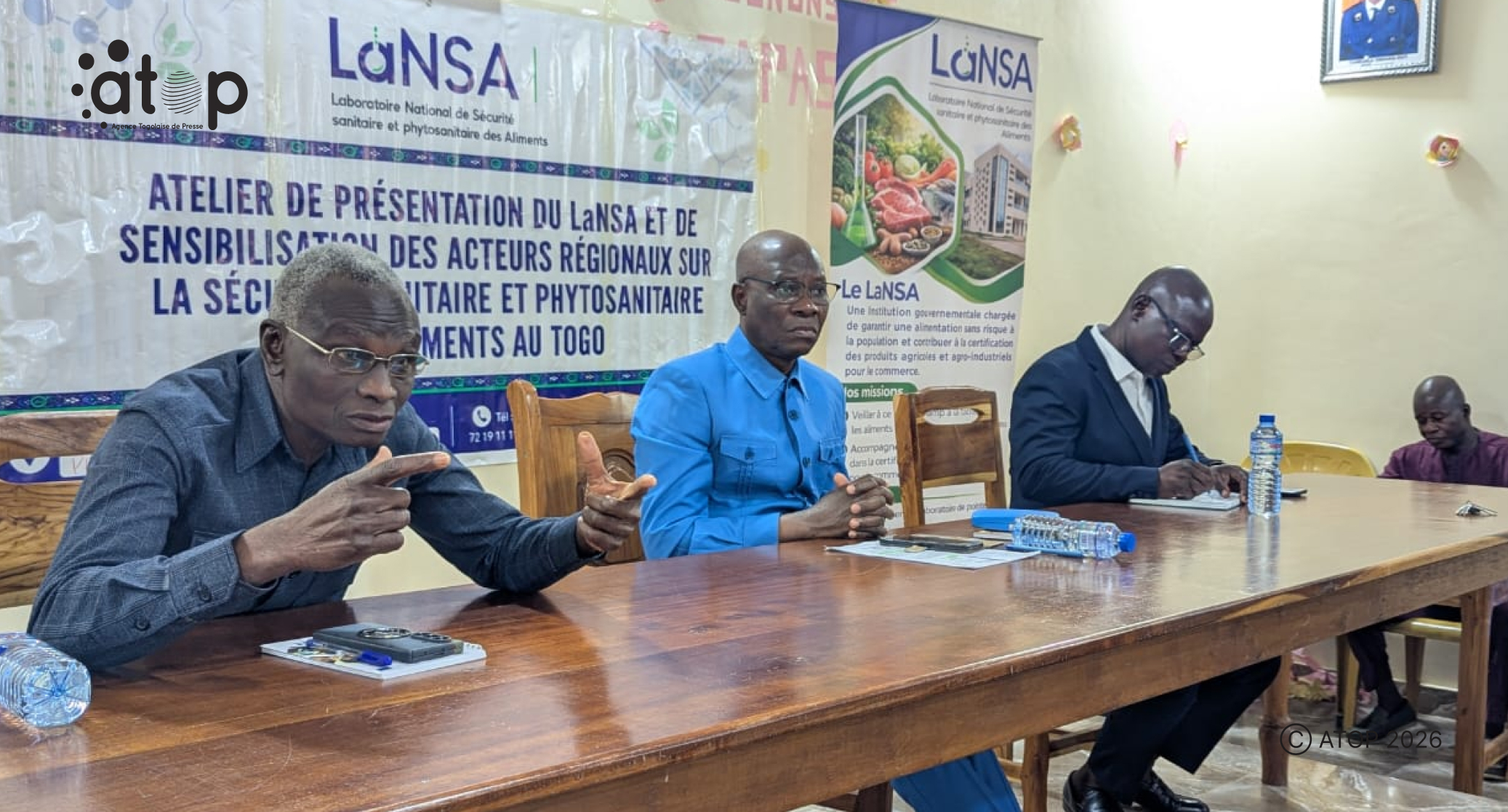 Sécurité sanitaire des aliments : Le LaNSA se fait connaître des acteurs régionaux à Sokodé 1 Oliver 61