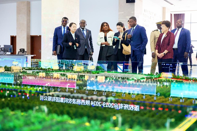Shaanxi premiere etape de la visite du President Faure Gnassingbe en Chine 1